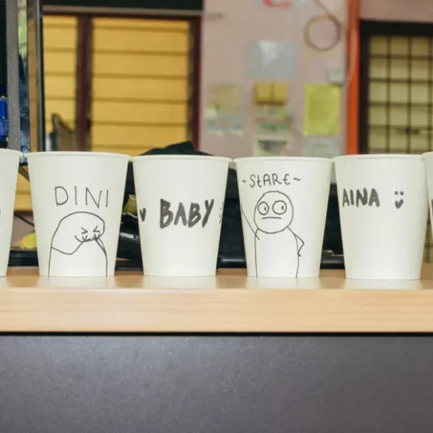 Names on Cups