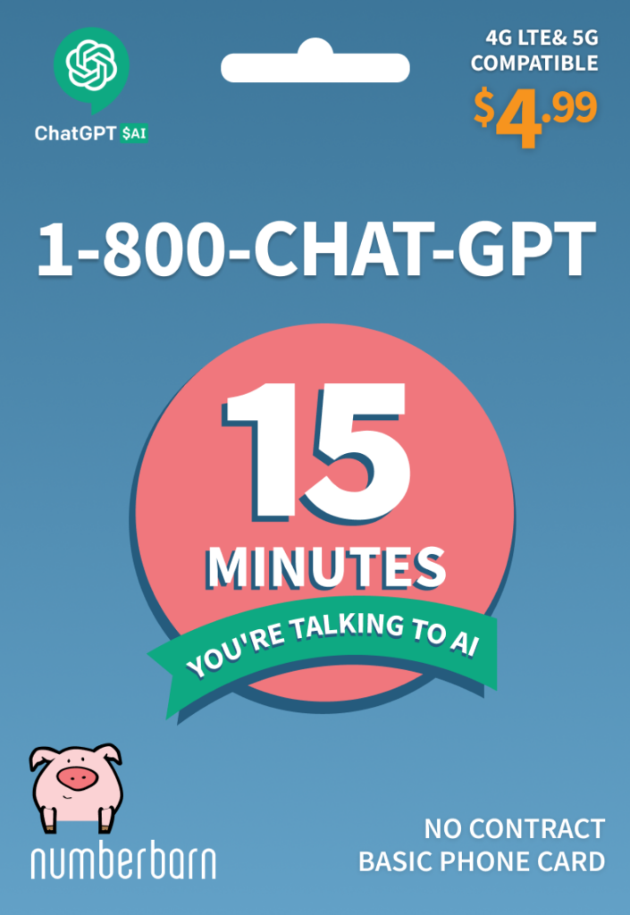 15 more minutes on 1800ChatGPT